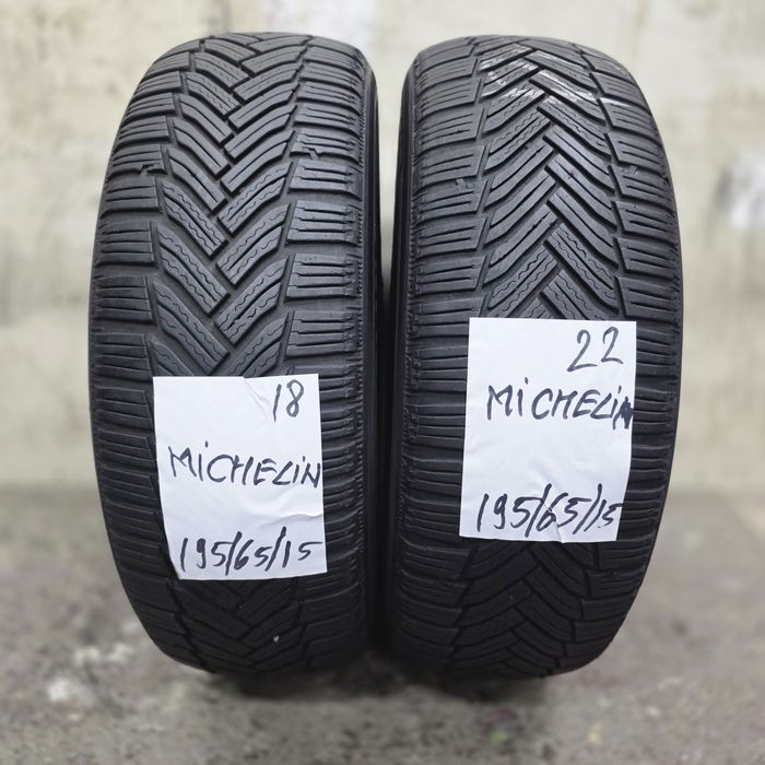 2×195/65/15 M+S.MICHELIN.Stare excelenta.