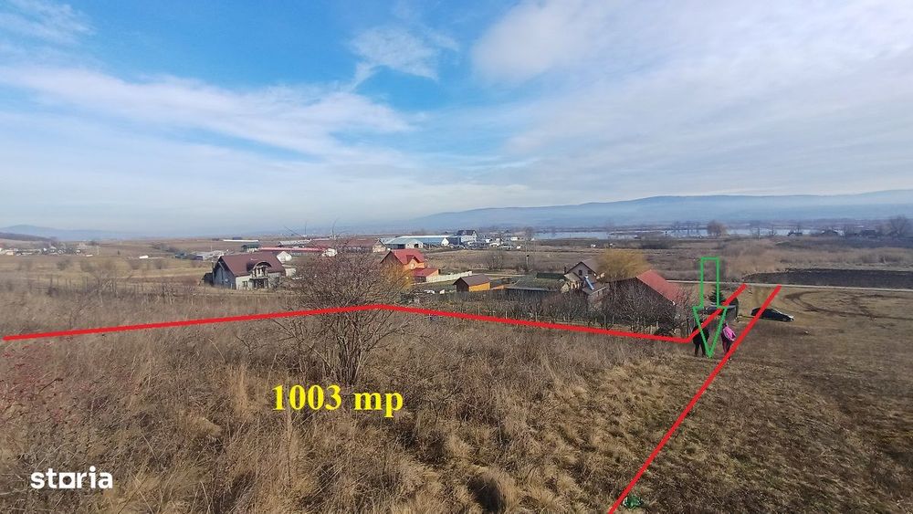 Teren intravilan Rotbav, ideal pentru constructii, panorama deosebita