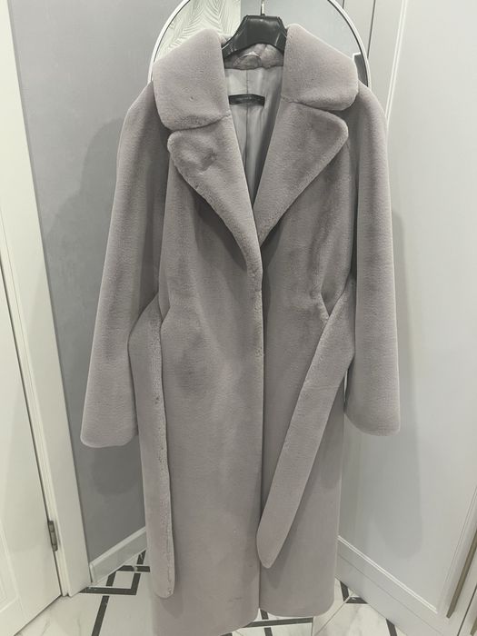 Шуба эко мех с шерстяным подкладом