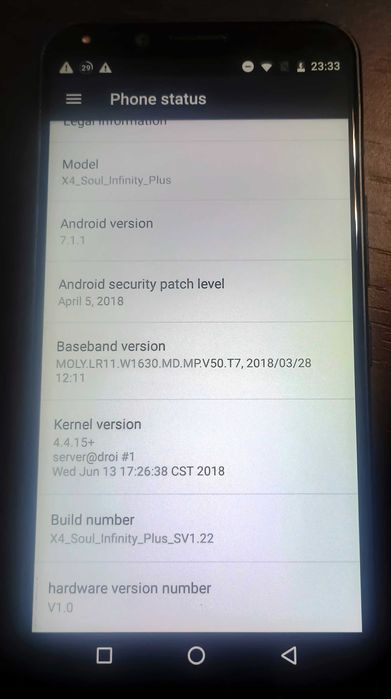 Allview X4 Soul Infinity Plus Dual SIM 64GB 6GB RAM 4G Night Sky