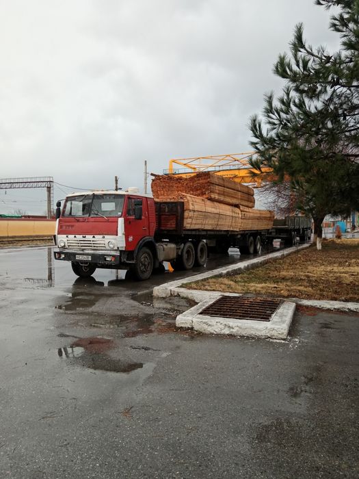 Камаз шаланда 87.йил.прицеп.86.