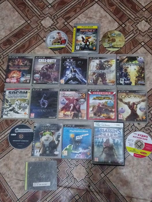 Диски на playstation 3