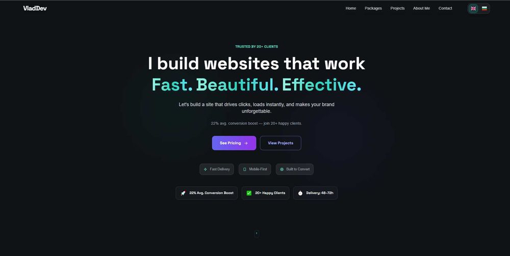 Фронт-енд дизайн и изграждане на уебсайтове