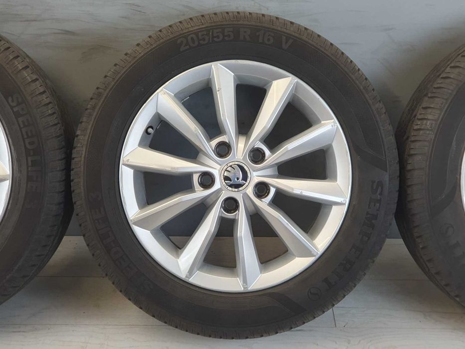 Roti/Jante Skoda 5x112 205/55 R16 Octavia, Superb, Yeti; VW, Audi,Seat