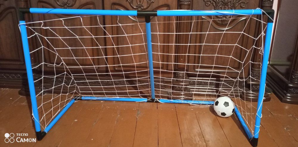 Futbol darvozasi o'yinchoq 125 sm × 75 sm. Футбольный ворота для детей