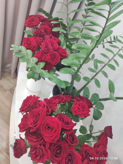 Продам цветы розы 30 шт
