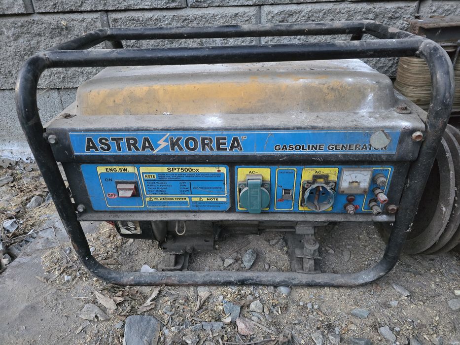 Бензиновый генератор Astra Korea SP7500dx