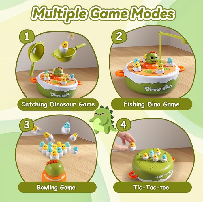 Лов на динозаври - летящи динозаври 4 в 1