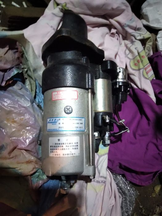 Стартер на спецтехнику