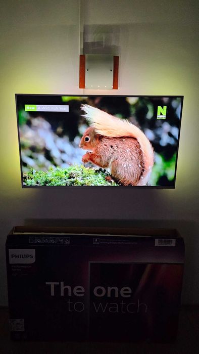 TV Philips Ambilight The One LED 50PUS8545 126 cm, Smart Android, 4K