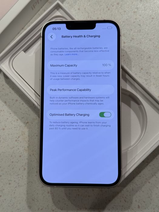 iPhone 13 128GB Pink – Като НОВ, 100% Батерия!
