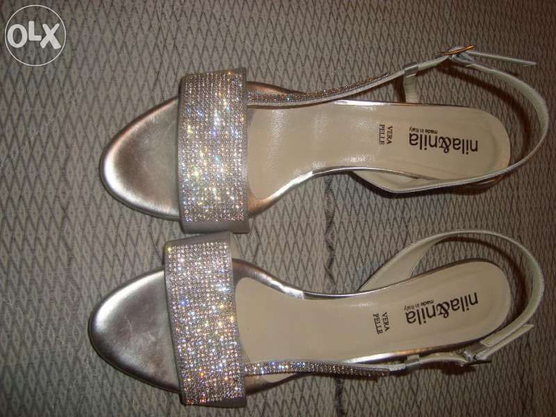 сандали сребърни