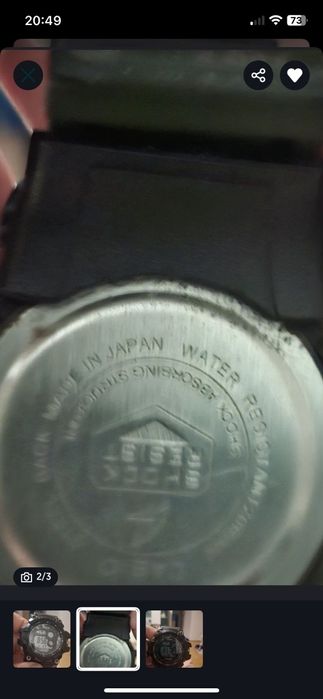 Cas Casio adus din Congo