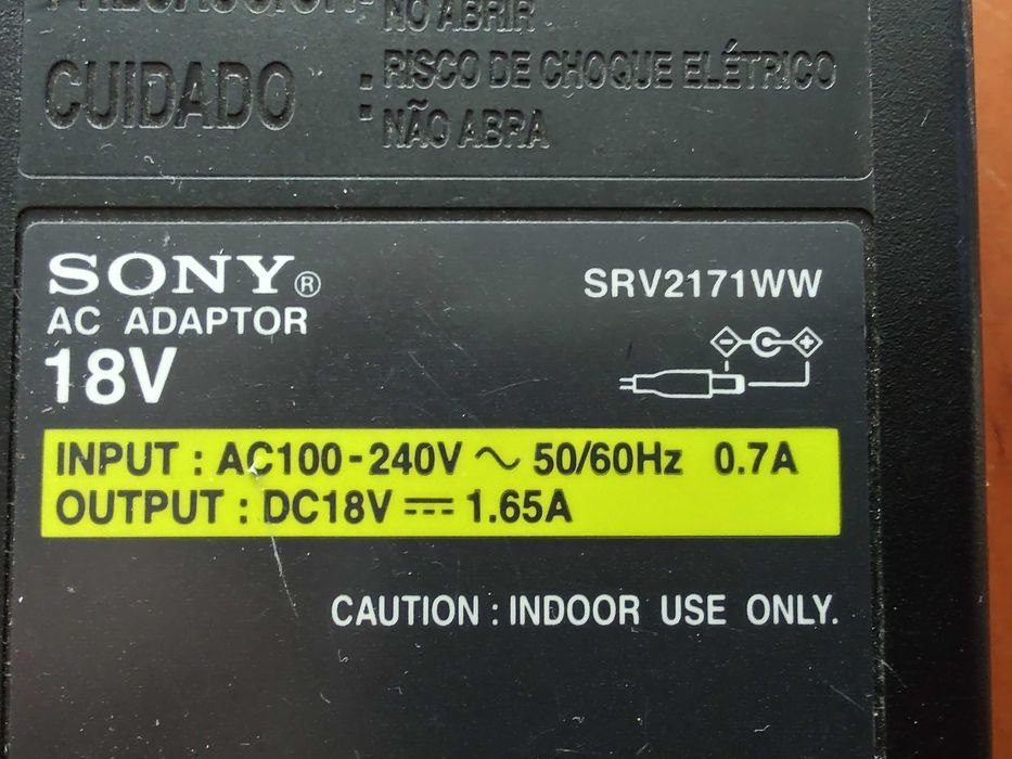 Alimentator adaptor sursa Televizor LCD Monitor Sony 18V 1.65A
