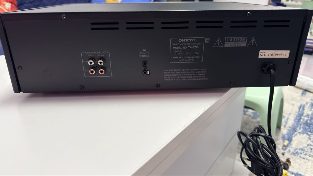 Deck top onkyo integra ta-205