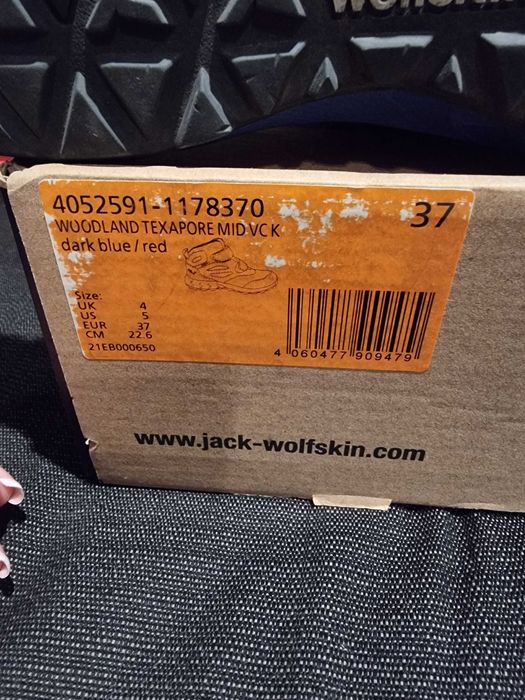 Jack Wolfskin обувки размер 37
