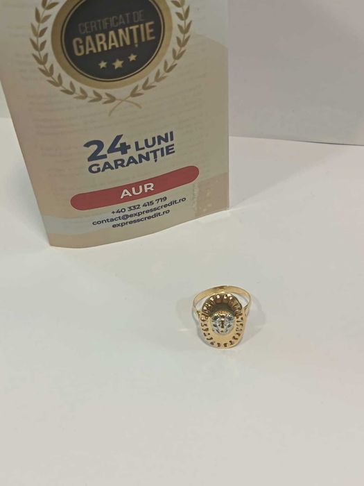 (AG41 ) Inel aur, 14k b6287 Certificat de garantie