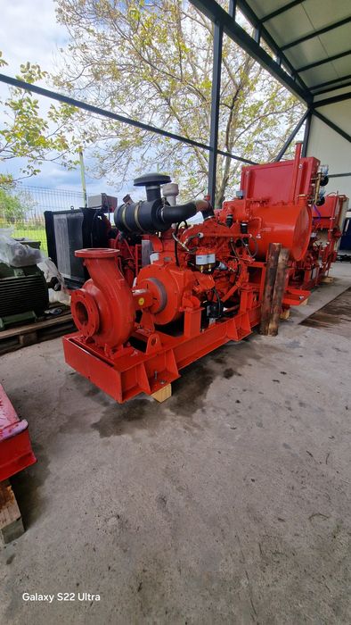 Motopomp irigatii k noua 96 ore 10500 euro motor 6 cil Iveco Aifo 390m