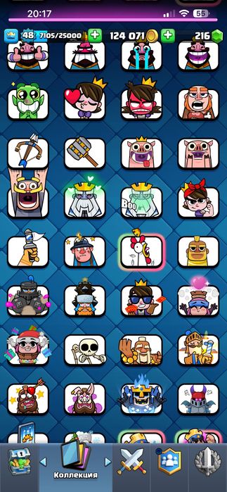 Продам аккаунт в клеш рояль