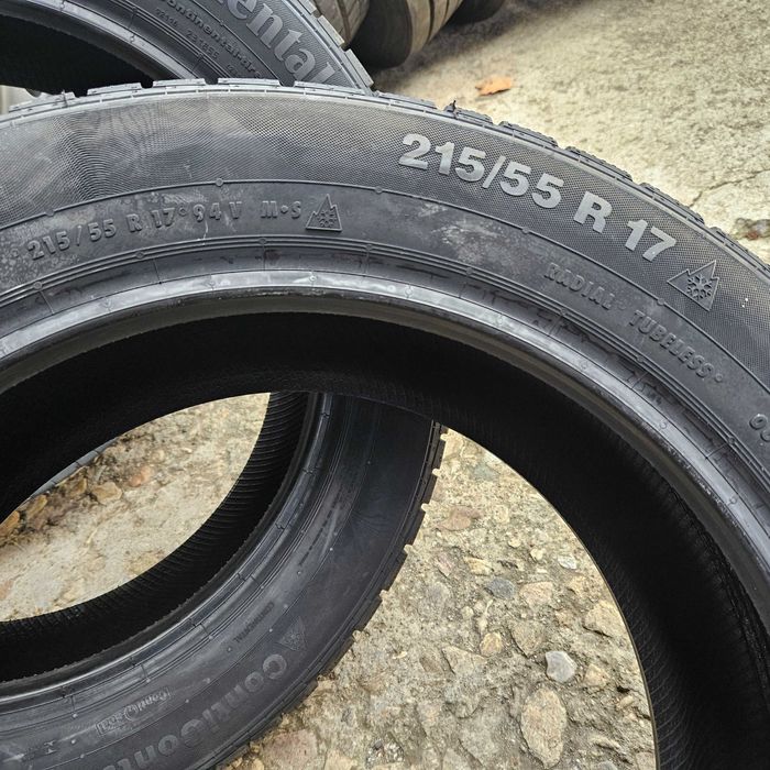 2 Нови зимни гуми 215/55R17 Continental Contact TS815 ContiSeal 94V