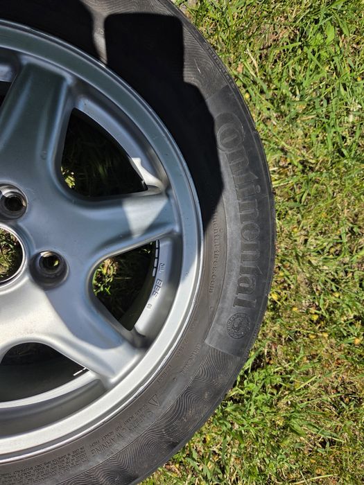 Jante aliaj BBS si anvelope 195 65 r15 4x100