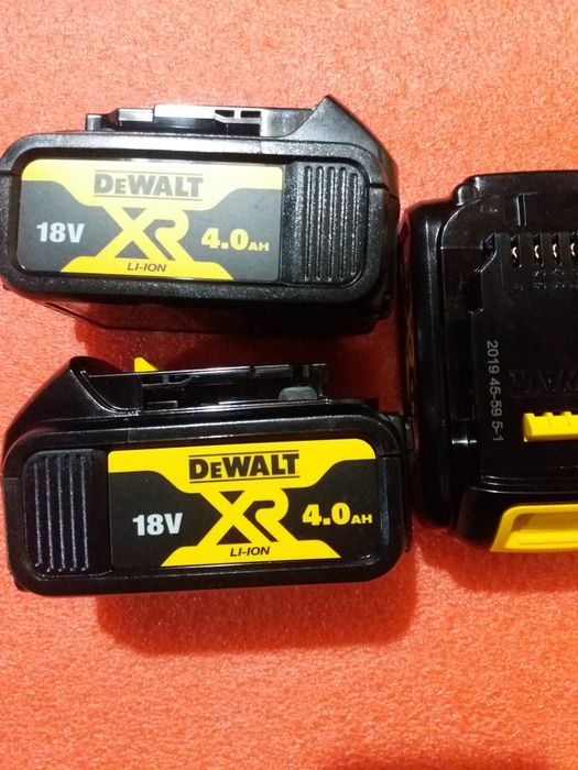 Нови батерии Dewalt 18v