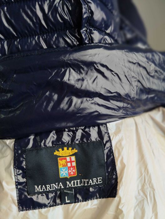 Яке Marina Militare Hooded Shiny Down Jacket – L – Отлично състояние