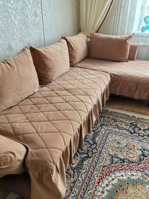 Диван угловой с креслом