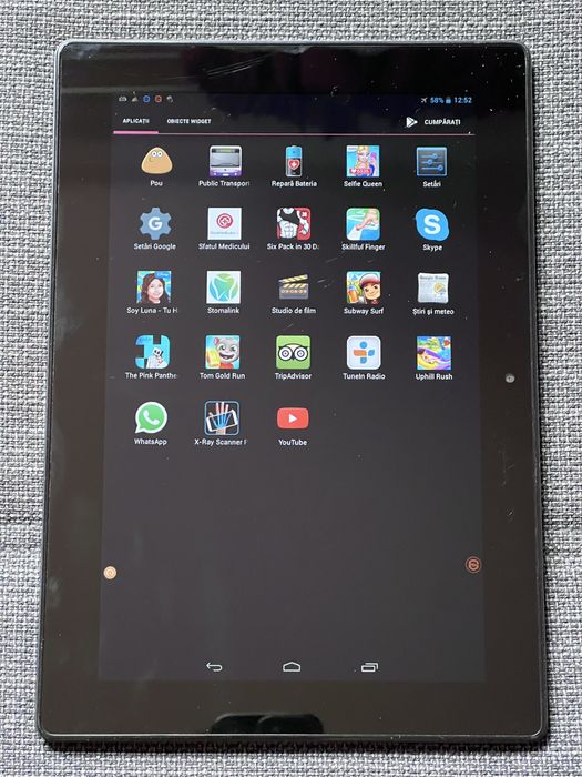 Tableta Lenovo Smart Tab III cu jocuri pentru copii, ebook reader