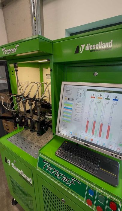 Стенд за дюзи -  тестване и кодиране на  CR дюзи DIESELLAND