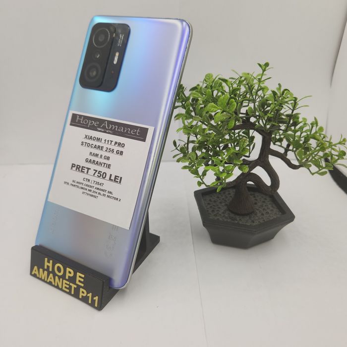 Hope Amanet P11 - Xiaomi 11T Pro / 256GB-8GB Ram / Garantie / 73547