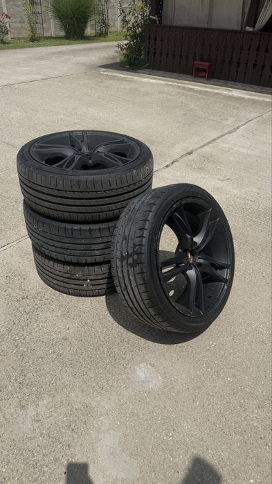 Set 4 Jante Aliaj pe 19" cu Anvelope 225/40/R19