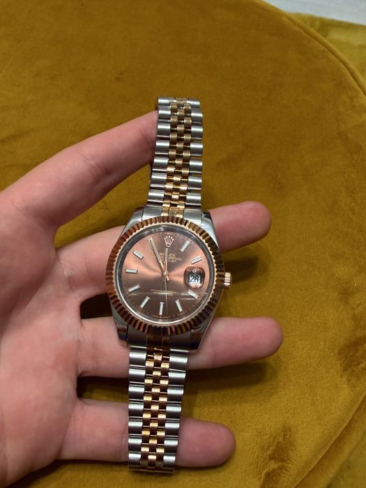 Rolex Datejust Oyster Perpetual – cadran maro –