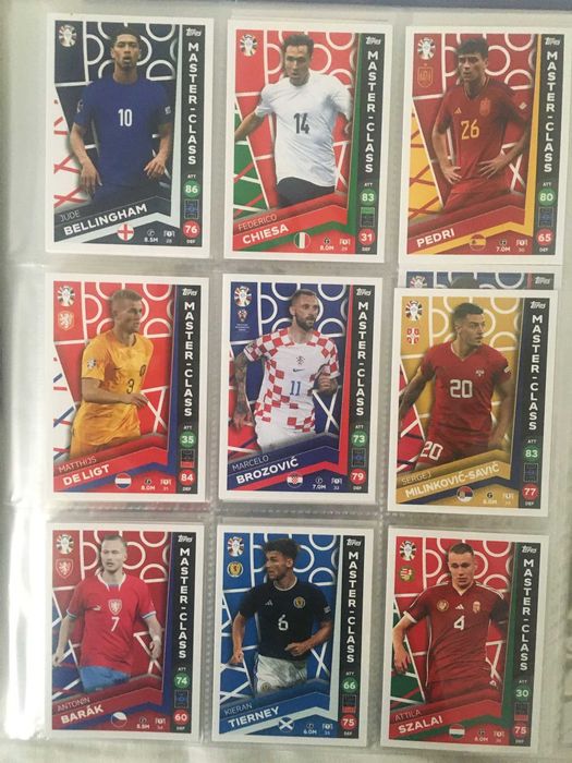 Cartonase Lidl Euro 2024 - serie completa 108 cartonase