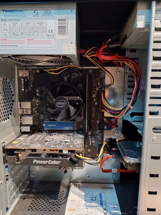 Gaming PC RX 6500 XT / i3-10105F / 16GB RAM / SSD / CS2 Fortnite GTA V