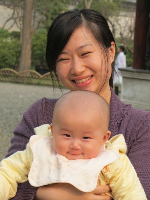 Mama si copilul chinez