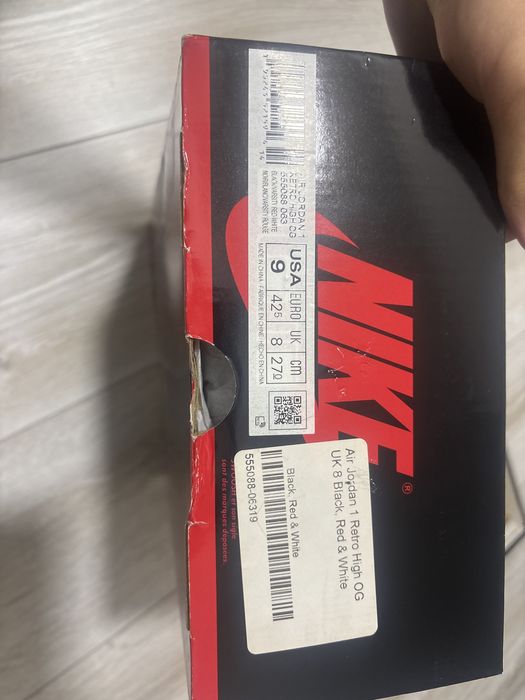 Продам Jordan 1 Bred Patent