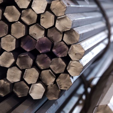 Bara inox hexagon