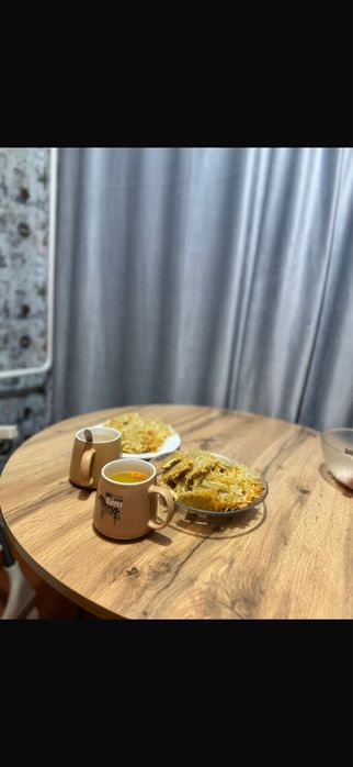 Стол круглый кухонный