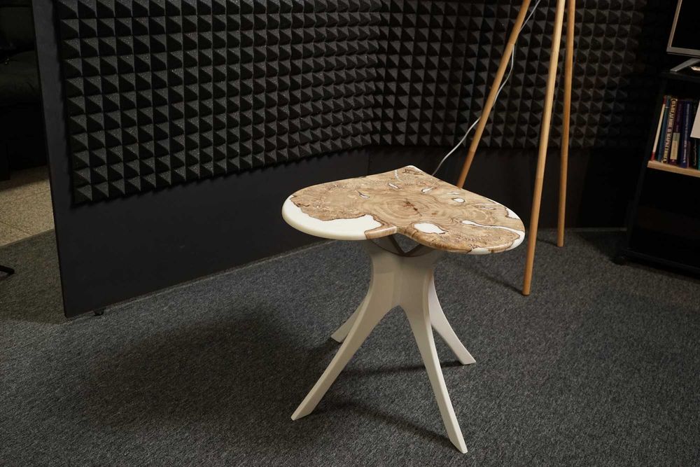 Маса масив, плот маслина смола, крака евкалипт