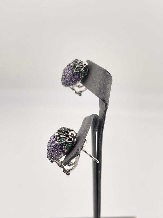 Серьги Клубничка