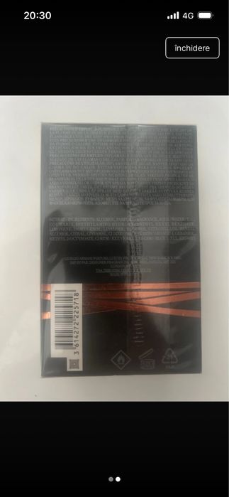 Armani Stronger with You intensly 100 ml sigilat
