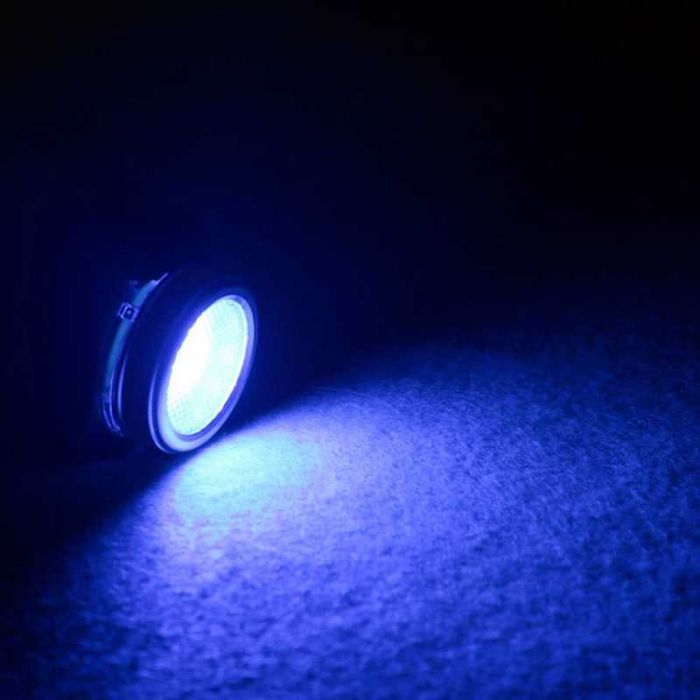 2 в 1 Компактен LED фар и стоп за велосипед Бяла/Червена светлина, USB
