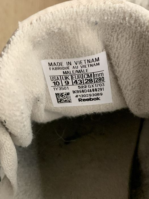 Vand Papucii Reebok a lui Moaște- Bones