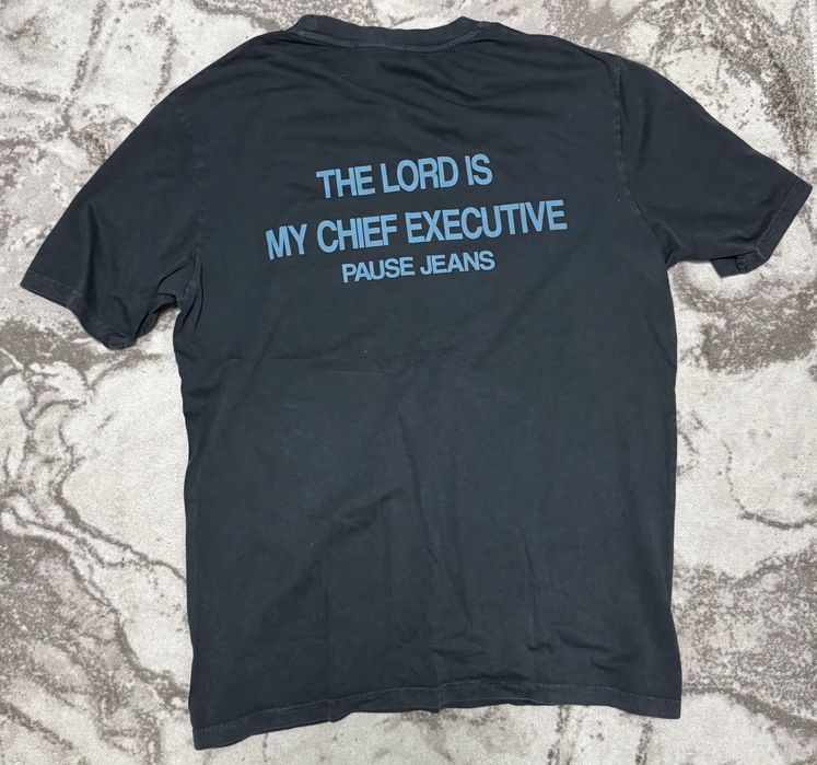 PAUSE™ the lord oversize тениска