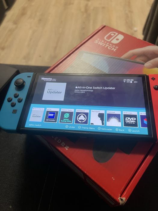 Nintendo switch oled прошитый СРОЧНО!