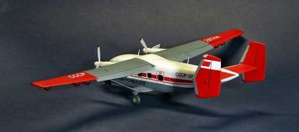 Сборная модель самолета Ан-28 (Амодел, 1/72)