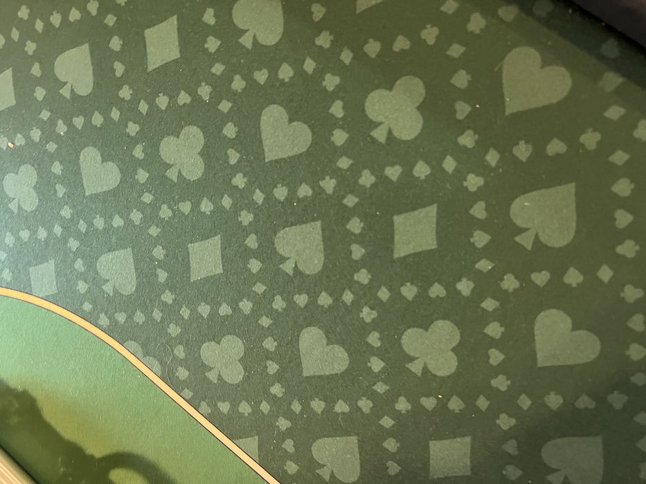 Професионална маса за покер с комплект чипове