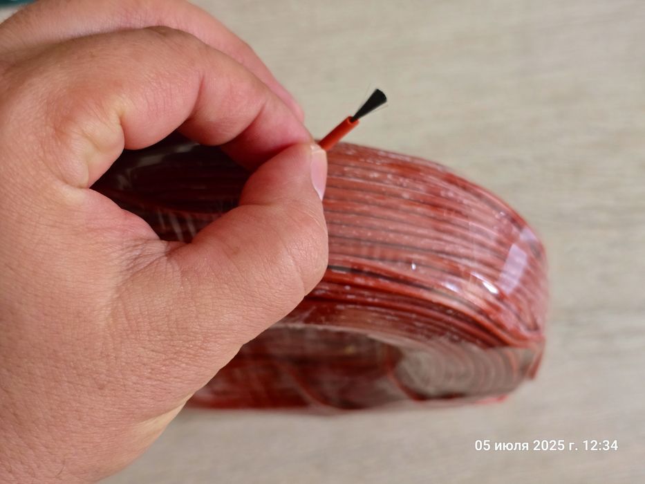 Греющий/Нагрев-й/кабель/12К 33Ом/углеродный/карбоновый/теплый пол