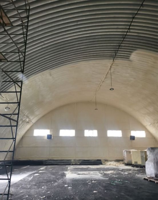 Утепление Пенополиуретан ППУ Ангар Овощехранилище Дом Крыша: 1 250 тг ...